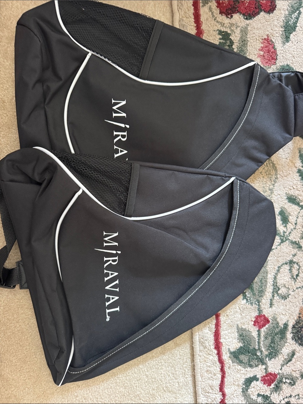 Miraval two brand new sling bags